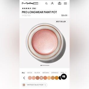 MAC Pro Longwear Paint Pot